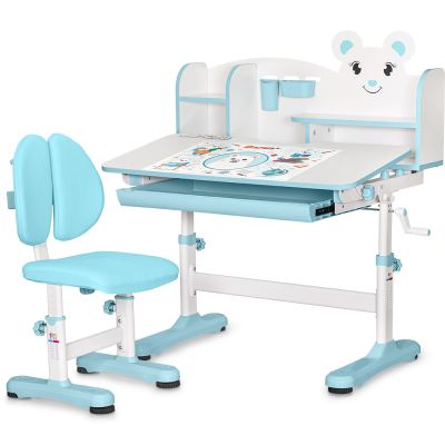 Комплект дитячий Mealux BD-29 Panda XL Білий, Блакитний (111470598)