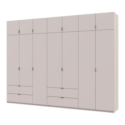 Комплект Шкафов Лукас с антресолью 3+4 ДСП 315х50х240 Кашемир, Кашемир (1271485221) недорого