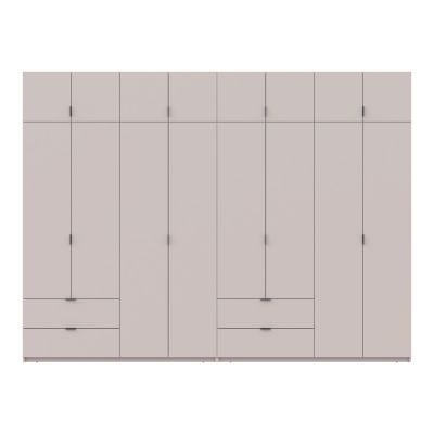 Комплект Шкафов Лукас с антресолью 4+4 ДСП 320х50х240 Кашемир, Кашемир (1271485225) дешево