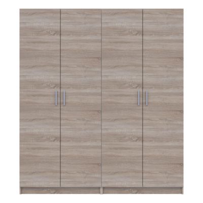 Комплект Шкафов Promo с полками 2+2 ДСП 180х48х204 Дуб сонома (1271483397) дешево
