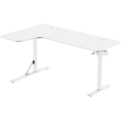 Комп'ютерний стіл GamePro GDC216W 160х100 White (971478299) недорого