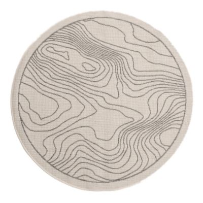 Ковер Пейзажная аллея Светлый, 200x200 (1641458778)