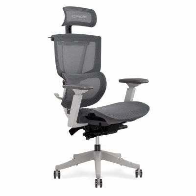 Крісло ADAPWORK S2 Mesh Senior ErgoChair Alpine Grey (1061485437)