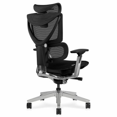 Кресло ADAPWORK S3 Pro Senior ErgoChair Platinum Grafite Black (1061485428) с доставкой