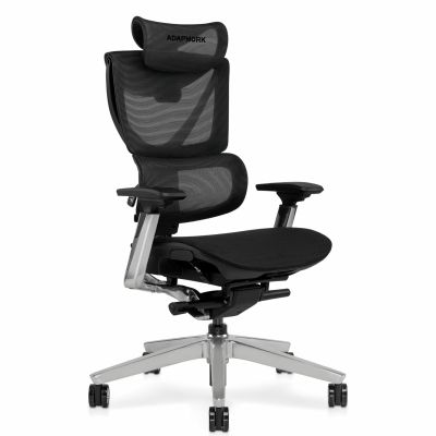 Кресло ADAPWORK S3 Pro Senior ErgoChair Platinum Grafite Black (1061485428)