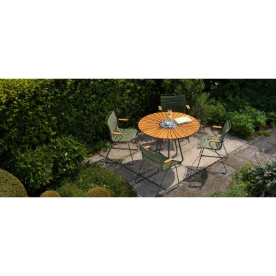 Крісло Click Dining Chair Bamboo Olive Green (134936464) дешево