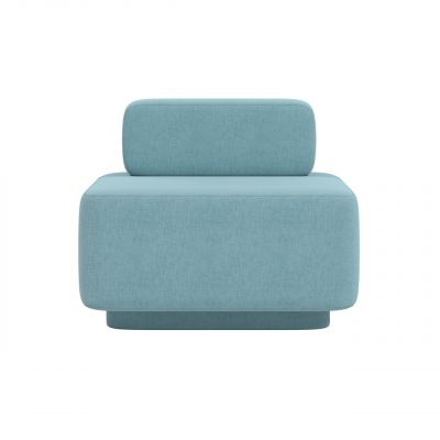 Кресло Corner 80 с розеткой Magic Grey Blue (1561024733)