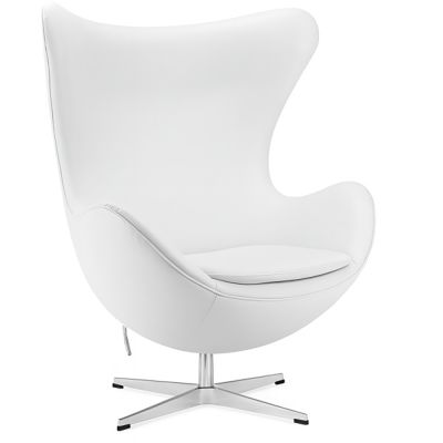 Кресло Egg eco-leather Белый (10480899)