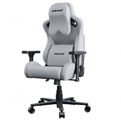 Крісло геймерське Anda Seat Kaiser Frontier XL Linen Grey (871033023) недорого