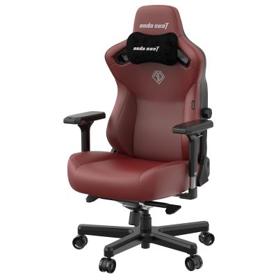 Крісло геймерське Anda Seat Kaiser 3 L Maroon (87988606) с доставкой