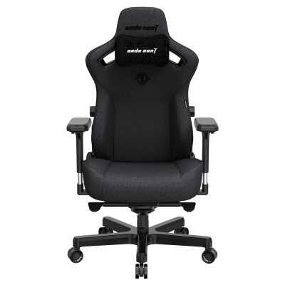 Крісло геймерське Anda Seat Kaiser 3 XL Linen Dark Grey (871485964) дешево