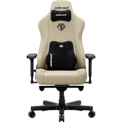 Кресло геймерское Anda Seat Kaiser 3E XL Linen Beige (871488090) дешево