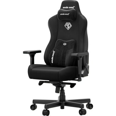 Крісло геймерське Anda Seat Kaiser 3E XL Linen Black (871488080) недорого