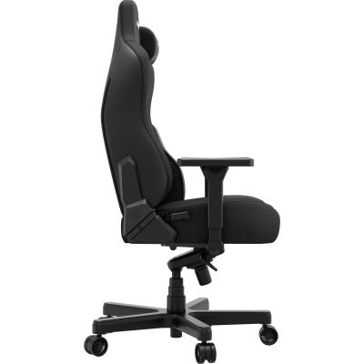 Крісло геймерське Anda Seat Kaiser 3E XL Linen Black (871488080) дешево
