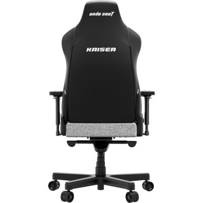 Крісло геймерське Anda Seat Kaiser 3E XL Linen Grey (871486394) с доставкой