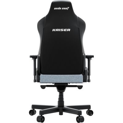 Кресло геймерское Anda Seat Kaiser 3E XL Linen Grey blue (871488093) с доставкой