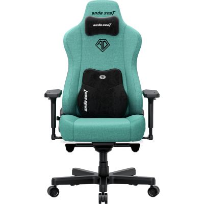 Крісло геймерське Anda Seat Kaiser 3E XL Linen Light Blue (871488089) дешево