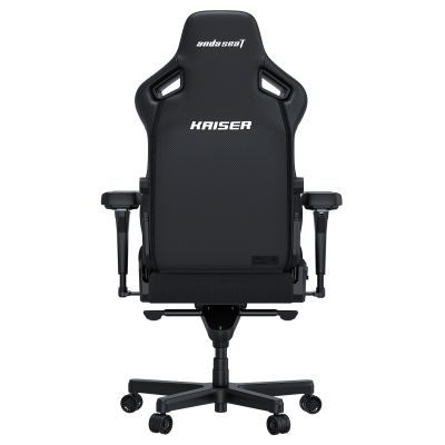 Крісло геймерське Anda Seat Kaiser 4 Size L Linen Fabric Black (871470380) дешево