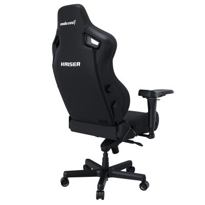 Крісло геймерське Anda Seat Kaiser 4 Size L Linen Fabric Black (871470380) с доставкой