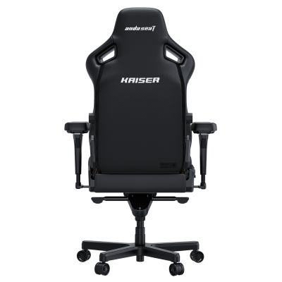 Кресло геймерское Anda Seat Kaiser 4 Size L Premium PVC Black (871470372) дешево