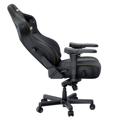 Кресло геймерское Anda Seat Kaiser 4 Size L Premium PVC Black (871470372) с доставкой