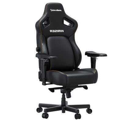 Кресло геймерское Anda Seat Kaiser 4 Size L Premium PVC Black (871470372)