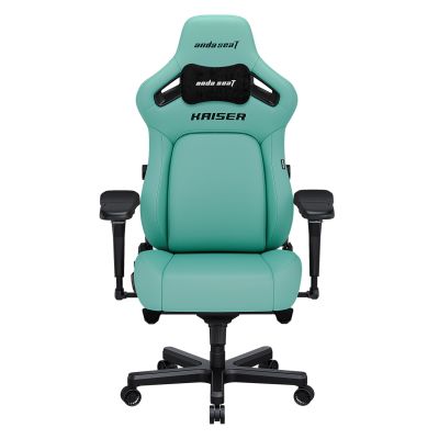 Кресло геймерское Anda Seat Kaiser 4 Size L Premium PVC Green (871470377)