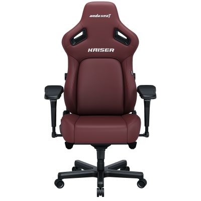 Кресло геймерское Anda Seat Kaiser 4 Size L Premium PVC Maroon (871470375) недорого