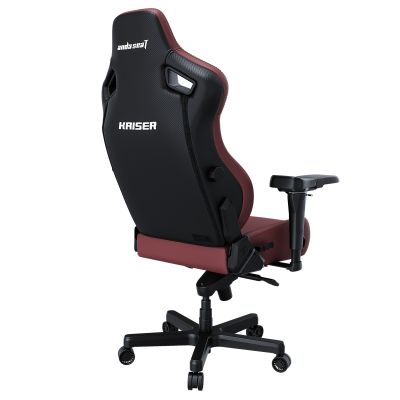 Кресло геймерское Anda Seat Kaiser 4 Size L Premium PVC Maroon (871470375) с доставкой