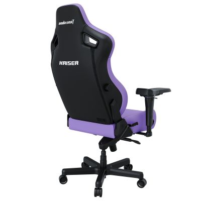 Кресло геймерское Anda Seat Kaiser 4 Size L Premium PVC Purple (871470378) с доставкой