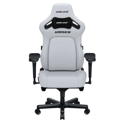 Кресло геймерское Anda Seat Kaiser 4 Size L Premium PVC White (871470379)