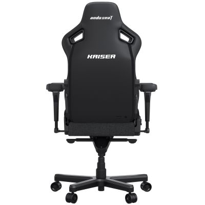 Кресло геймерское Anda Seat Kaiser 4 Size XL Linen Fabric Dark Grey (871485910) с доставкой