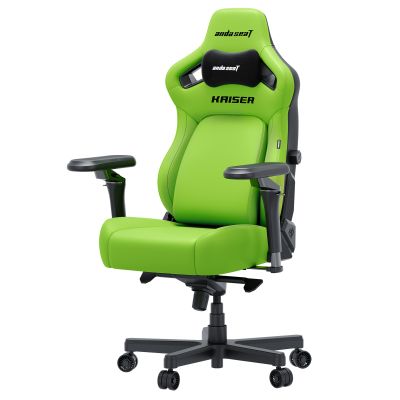 Кресло геймерское Anda Seat Kaiser 4 V2 Size XL Cyber Green (871488828) недорого