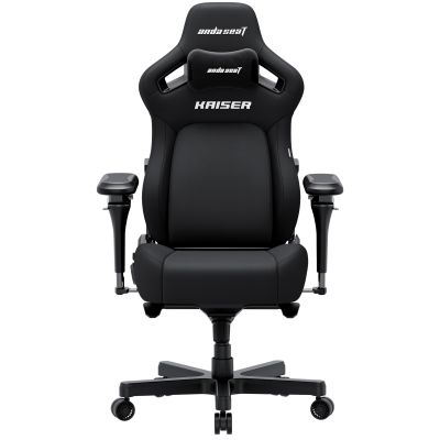 Кресло геймерское Anda Seat Kaiser 4 V2 Size XL Linen Fabric Black (871488833) с доставкой