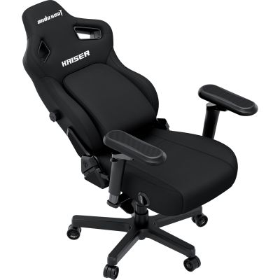 Кресло геймерское Anda Seat Kaiser 4 V2 Size XL Linen Fabric Black (871488833) дешево