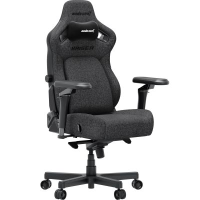 Кресло геймерское Anda Seat Kaiser 4 V2 Size XL Linen Fabric Dark Grey (871488835)