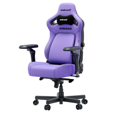 Крісло геймерське Anda Seat Kaiser 4 V2 Size XL Purple (871488830) недорого