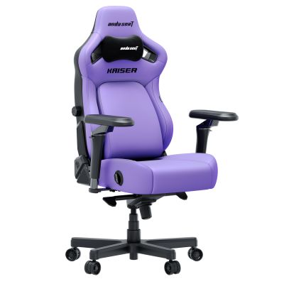 Крісло геймерське Anda Seat Kaiser 4 V2 Size XL Purple (871488830)