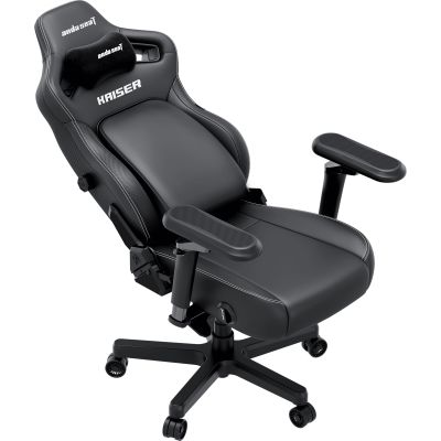 Крісло геймерське Anda Seat Kaiser 4 V2 Size XL PVC Black (871488832) дешево
