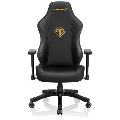 Крісло геймерське Anda Seat Phantom 3 L Black/Gold (87524367) с доставкой