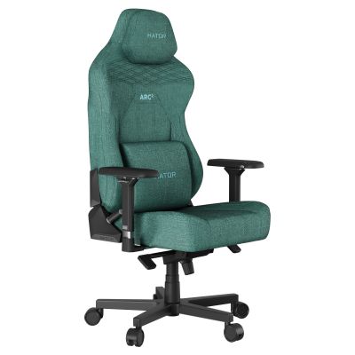 Крісло геймерське Hator Arc 2 Fabric Чорний, Emerald (781470327)