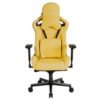 Крісло геймерське Hator Arc Fabric Чорний, Saffron Yellow (78721318) недорого