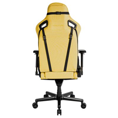 Крісло геймерське Hator Arc Fabric Чорний, Saffron Yellow (78721318) дешево