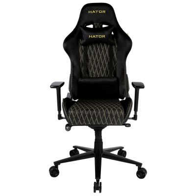 Крісло геймерське Hator Darkside PRO Чорний, Жовтий (78866074) недорого