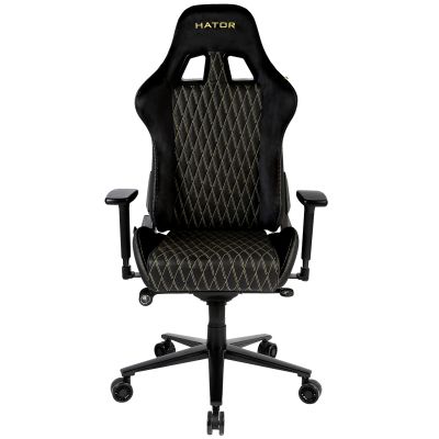 Крісло геймерське Hator Darkside PRO Чорний, Жовтий (78866074) дешево