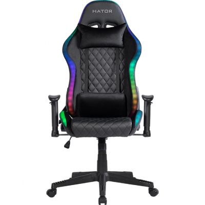 Крісло геймерське Hator Darkside RGB Чорний, Чорний (78518309) недорого