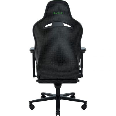 Крісло геймерське Enki Pro Чорний, Зелений (79518283) с доставкой
