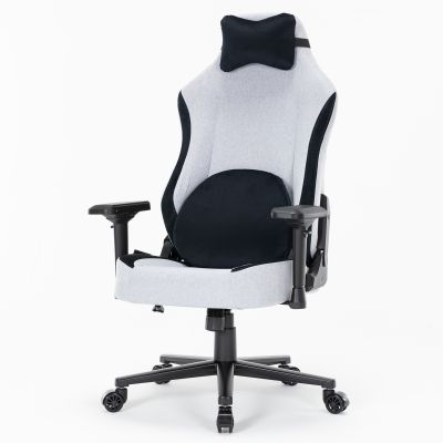 Кресло геймерское GamePro GC715 Linen fabric Light grey (971033031) с доставкой