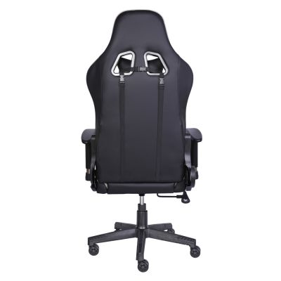 Кресло геймерское HATTA Race Gamer Черный, Серый (44476618) с доставкой