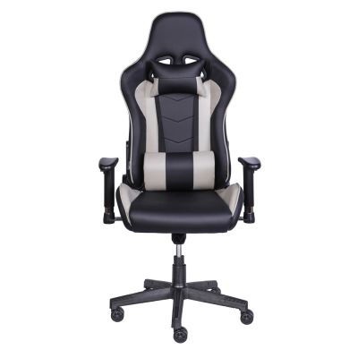 Кресло геймерское HATTA Race Gamer Черный, Серый (44476618) дешево
